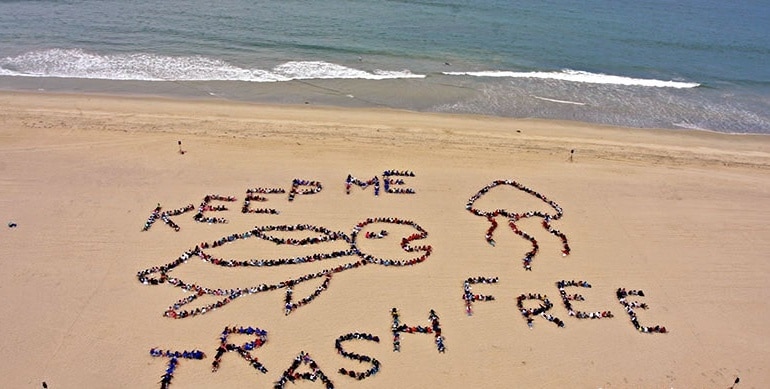 Cambridge College Beach Clean: ¡Cuidemos nuestra playa!